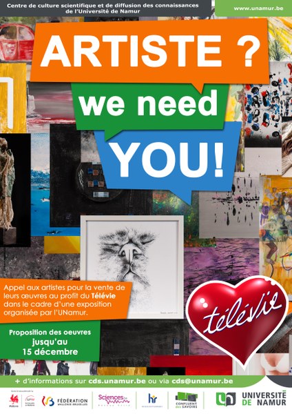 Appel à artistes - Expo-vente "L'art contre le cancer"