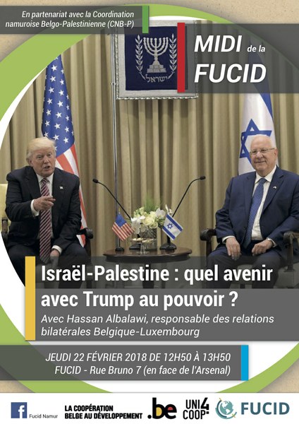 Midi FUCID: Israël-Palestine:quel avenir avec Trump au pouvoir ?