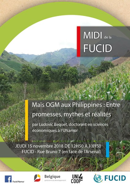 Midis de la FUCID : Maïs OGM aux Philippines