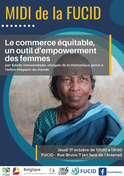 Midi de la FUCID : Le commerce équitable, un outil d'empowerment des femmes