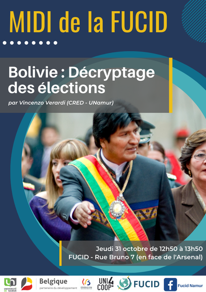 Midi de la FUCID : Bolivie : Décryptage des élections