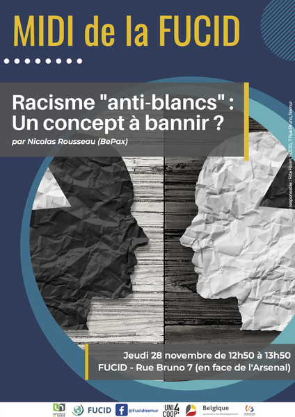 Midi de la FUCID | Racisme "anti-blancs": un concept à bannir ?