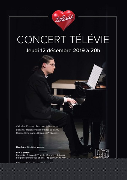 REPORTÉ - Concert au profit du Télévie