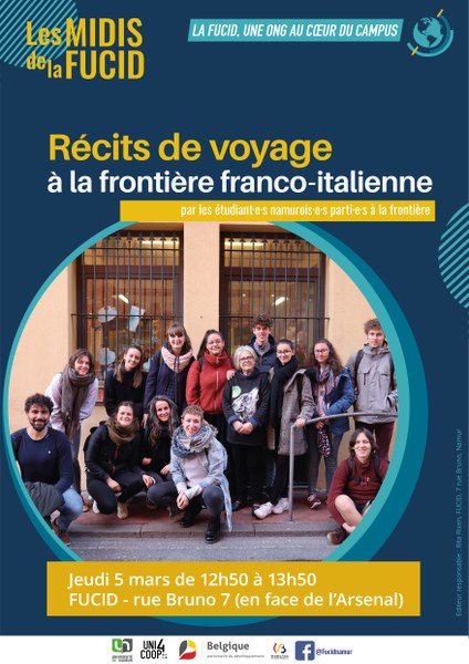 Midi de la FUCID : Récits de voyage à la frontière franco-italienne