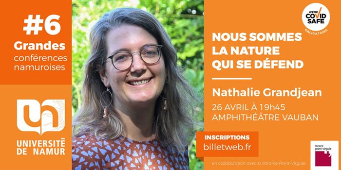 Grande Conférence Namuroise #6 - Nathalie Grandjean