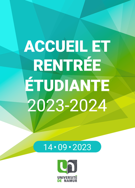 Rentrée étudiante - Début du 1er quadrimestre