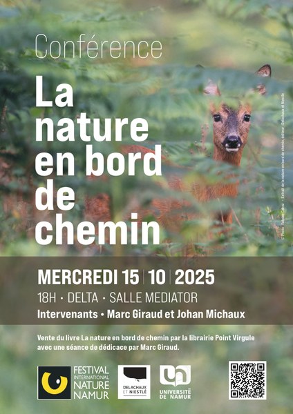 La nature en bord de chemin - Conférence