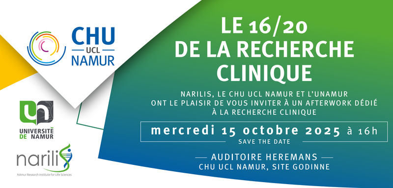 Le 16/20 de la recherche clinique