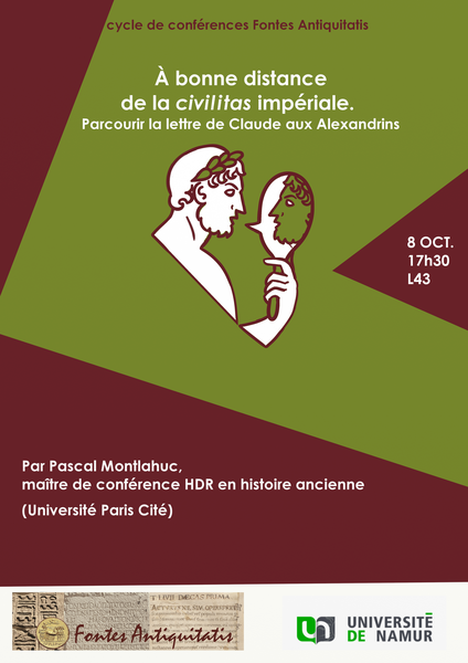Conférence en Histoire romaine