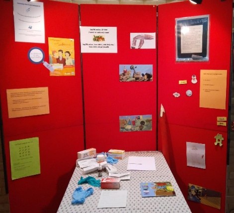 Exposition interactive sur l'analphabétisme 