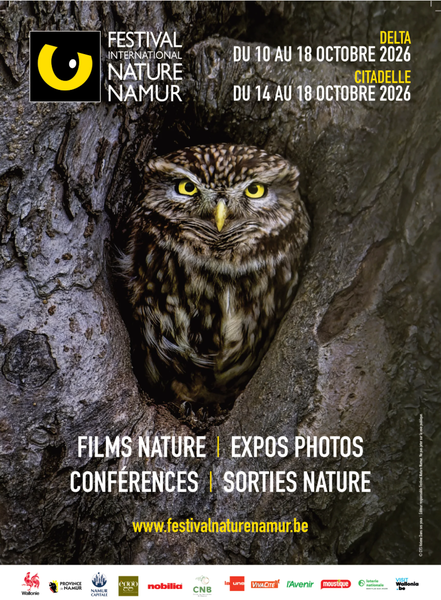 Festival International Nature de Namur 2026 avec l'UNamur