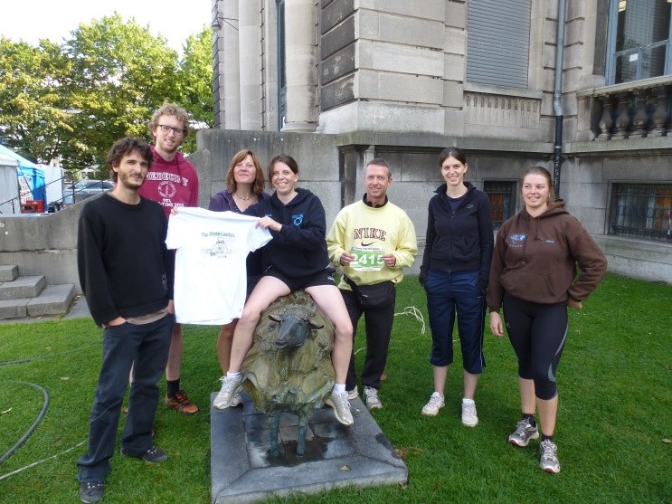 La médecine vétérinaire dignement représentée aux 24h jogging de Liège!