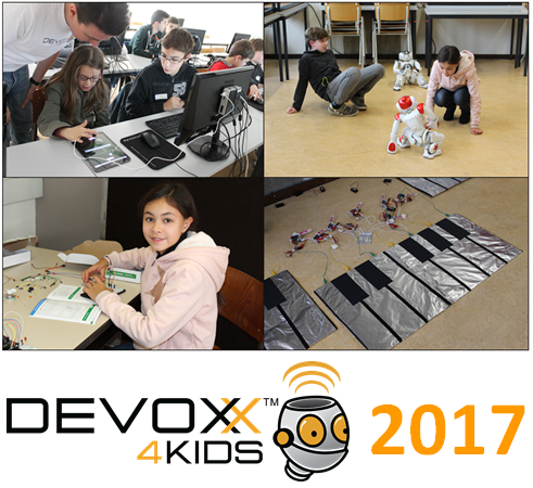 DEVOXX4KIDS : A la découverte du monde magique de l’informatique !