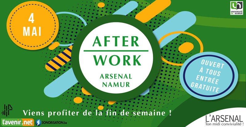 Un Afterwork à l’UNamur