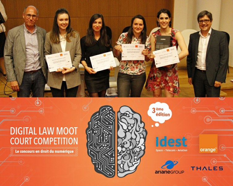 Une équipe d’étudiantes de l’UNamur doublement primée lors de la finale du Digital Law Moot Court à Paris