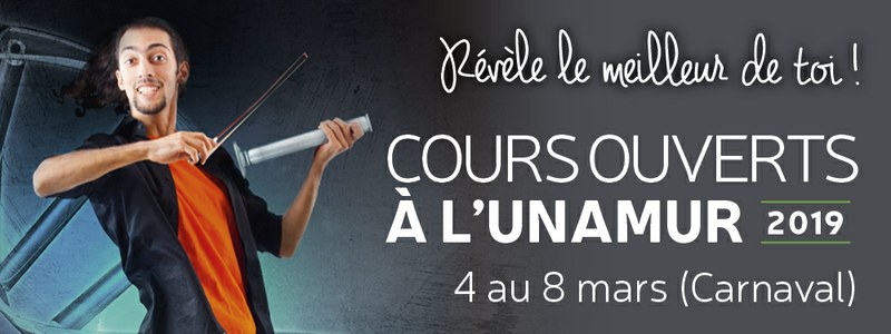 De nouveaux étudiants à l’UNamur durant la semaine du carnaval ! 