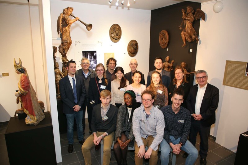 Nos étudiants à l’origine d’une expo à Bastogne