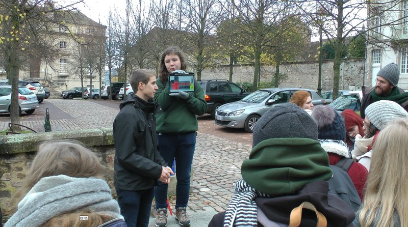 Etudiants en histoire de l’art et archéologie : sur le terrain avec leurs tablettes