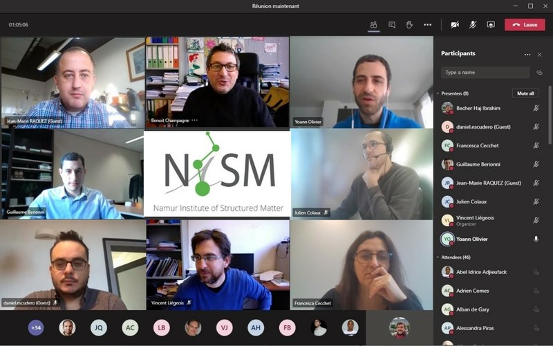 Un grand succès pour le meeting annuel de l’institut NISM en version online