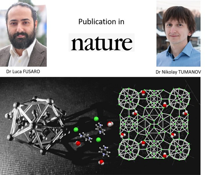 L'autoassemblage d'une simple molécule organique produit des phases cristallines d'une complexité extraordinaire : une publication dans la prestigieuse revue Nature !