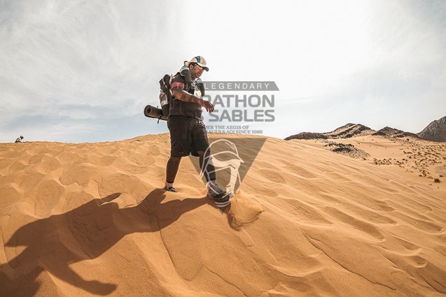 Un membre du personnel de l'UNamur au Marathon des sables !