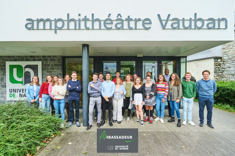 #ambassadeursunamur : découvrez nos nouveaux étudiant·es ambassadeurs 