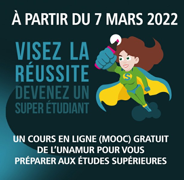 MOOC 'Visez la réussite - Devenez un super étudiant !'