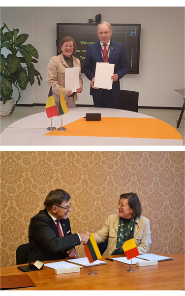 State visit to Lithuania: the UNamur signs agreements with two renowned universities