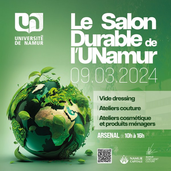 Inscriptions au vide dressing du Salon Durable UNamur